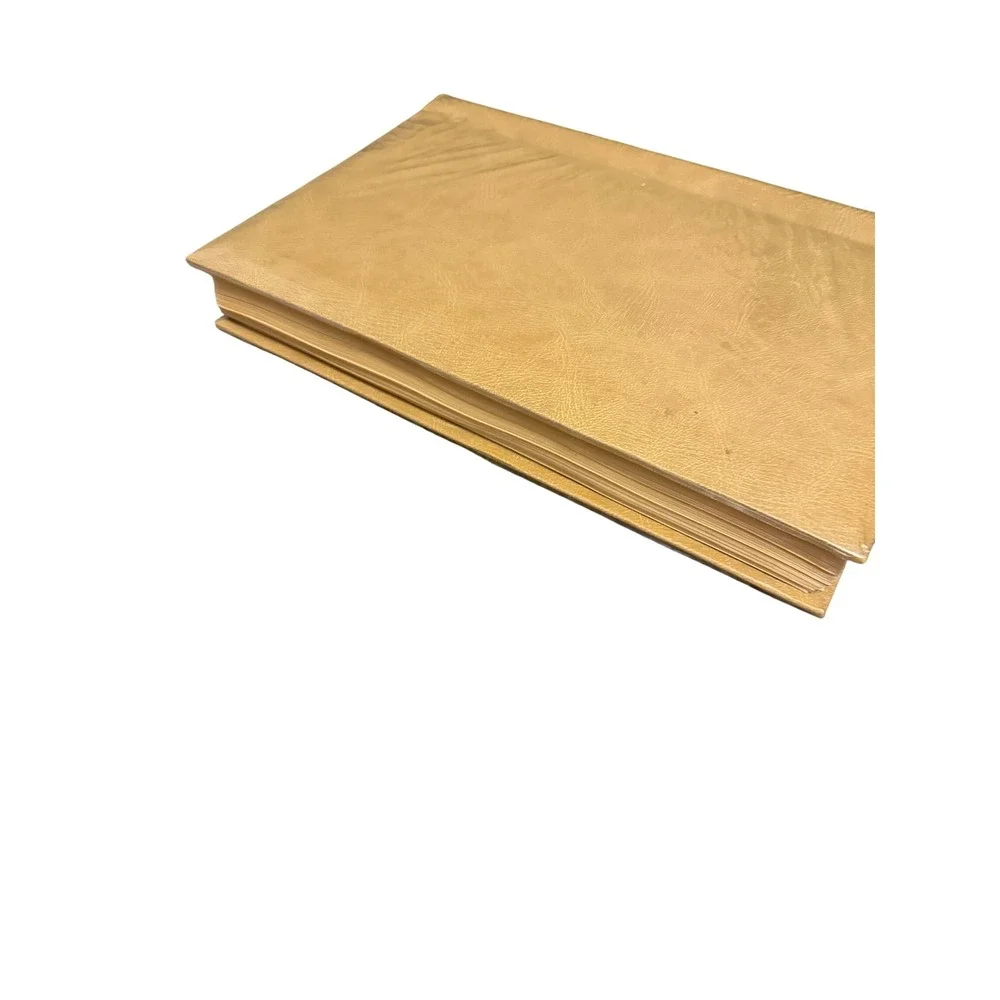 Pioneer Photo Album BDP-35 Tan Gold Vinyl Holds 300 4x6 Photos Bi-Directional